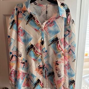 Women’s casual button up